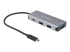 StarTech.com 4 Port USB C Hub w/ 3x USB A & 1x USB C, SuperSpeed 10Gbps USB Type-C, USB 3.1/3.2 Gen 2 Hub, USB Bus Powered, Compact USB-C to USB Adapter Hub, Portable/Laptop Hub, Aluminum - Right-angle