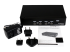 StarTech.com 4 Port DisplayPort KVM Switch w/ Audio - Front