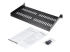 StarTech.com 1U Vented Server Rack Cabinet Shelf, 10in Deep Fixed Cantilever Tray, Rackmount Shelf for 19" AV/Data/Network Equipment Enclosure with Cage Nuts & Screws, 44lbs Weight Cap. - Right-angle