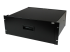 StarTech.com 4U Black Steel Storage Drawer for 19in Racks and Cabinets - Right-angle