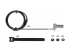 StarTech.com Serialized Laptop Lock, Works w/Noble Wedge/Nano/K-Slot - Front