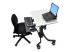 Ergotron TeachWell Mobile Digital Workspace - Right-angle
