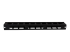 StarTech.com 1U Horizontal Finger Duct Rack Cable Management Panel with Cover - Front