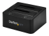 StarTech.com Dual-Bay USB 3.0 to SATA and IDE Hard Drive Docking Station, USB Hard Drive Dock, External 2.53.5 SATA III and IDE (40 pin) SSDHDD Docking Station, Hot-Swap Hard Drive Bays - Right-angle