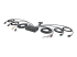 StarTech.com 2-Port Dual-Monitor HDMI Cable KVM Switch, 4K 60Hz, Compact KVM with 5ft/1.5m USB-A/HDMI/Audio Integrated Cables, Bus Powered - Right-angle