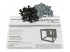StarTech.com 6U Hinged Open Frame Wall Mount Network Rack - Multi-angle