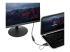 StarTech.com 4K 30Hz HDMI to DisplayPort Video Adapter w/ USB Power - Left-angle
