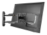 StarTech.com Full Motion TV Wall Mount, 32-55 inch (77lb/35kg) VESA Displays, Low Profile Universal Flat Screen TV Wall Mount, Heavy Duty Adjustable Tilt/Swivel Articulating Arm Bracket - Left side