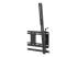 StarTech.com Portrait/Vertical TV Wall Mount, Heavy Duty TV Wall Mount, 40-55 inch VESA TV (110lb/50kg), Tilting Low Profile Digital Signage Television Mount with Lockable Security Bar - Close up