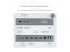 StarTech.com USB-C & USB-A Dock, Hybrid Universal Laptop Docking Station with Dual Monitor Display 4K 60Hz HDMI & DisplayPort, 60W Power Delivery, Gigabit Ethernet, Windows, Mac Chrome - 