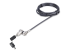 StarTech.com Universal Laptop Lock 6.6ft (2m), Security Cable For Notebook Compatible With Noble Wedge/Nano/K-Slot; Keyless Combination Locking Cable - Right-angle