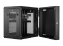 StarTech.com 12U 19" Wall Mount Network Cabinet, 16" Deep Hinged Locking IT Network Switch Depth Enclosure, Vented Computer Equipment Data Rack with Shelf & Flexible Side Panels, Assembled - Left-angle
