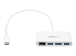 StarTech.com 3 Port USB C Hub w/ Gigabit Ethernet – USB Type C to 3 x USB-A – Multi Port USB 3.0 Hub for MacBook Pro (HB30C3A1GEA) - Front