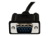 StarTech.com 2m Black DB9 RS232 Serial Null Modem Cable F/M - Close up