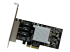 StarTech.com 4 Port PCIe Network Card - Front