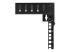 StarTech.com 12U 19" Wall Mount Network Rack - Close up