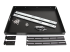 StarTech.com 1U Sliding Server Rack Mount Keyboard Shelf Tray - Front
