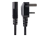 StarTech.com 3ft (1m) UK Computer Power Cable, BS 1363 to C13 Power Cord, 18AWG, 10A 250V, Black Replacement AC Power Cord, Monitor Power Cable, BS 1363 to IEC 60320 C13 Kettle Lead - Front