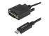 StarTech.com USB-C to DVI Cable - Right-angle