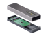 StarTech.com USB-C 10Gbps to M.2 NVMe or M.2 SATA SSD Enclosure, Tool-free M.2 PCIe/SATA NGFF SSD Enclosure, Portable Aluminum Case, USB Type-C & USB-A Host Cables, For 2230/2242/2260/2280 - Right-angle