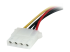 StarTech.com 6in SATA to LP4 Power Cable Adapter - Close up