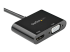 StarTech.com DisplayPort to HDMI VGA Adapter, DisplayPort 1.2 HBR2 to HDMI 2.0 (4K 60Hz) or VGA 1080p Converter Dongle, DP to HDMI or VGA Monitor Adapter, Digital Video Display Adapter - Close up