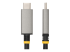 StarTech.com 3ft (1m) USB-C to HDMI Adapter Cable, 8K 60Hz, 4K 144Hz, HDR10, USB Type-C to HDMI 2.1 Video Converter Cable, USB-C DP Alt Mode/USB4/Thunderbolt 3/4 Compatible - Multi-angle