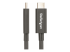 StarTech.com 6ft (2m) Active Thunderbolt 4 Cable, 40Gbps, 100W PD, 4K/8K, Intel Certified, Compatible w/Thunderbolt 3/USB 3.2/DisplayPort (A40G2MB-TB4-CABLE) - Multi-angle