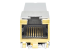 StarTech.com MSA Uncoded Compatible SFP+ Module, 10GBASE-T, SFP to RJ45 (Copper) for Cat6 and Cat5e, 10GE Gigabit Ethernet SFP+, RJ-45 (Copper) 30m, 10Gbps Transceiver SFP+ Copper Module - Right side
